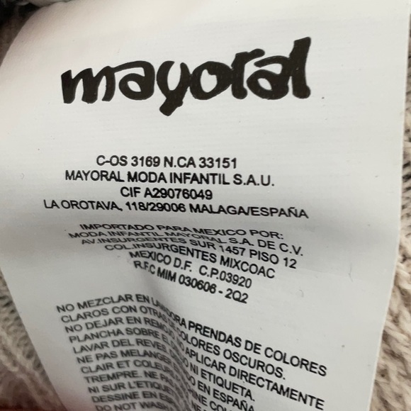 🧓🏼MT Mayoral angora and cotton blend layered scarf - Picture 6 of 6